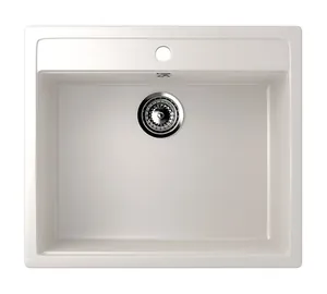 Мойка из искусственного камня 38 560x495 мм (белая) Vako [17778] thumbnail